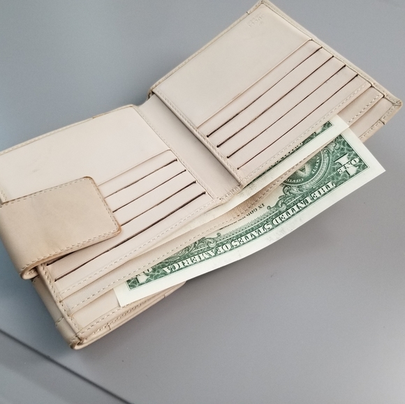 GUCCI GG Vintage Double  Sided Flap Signature /Italy - Picture 4 of 16